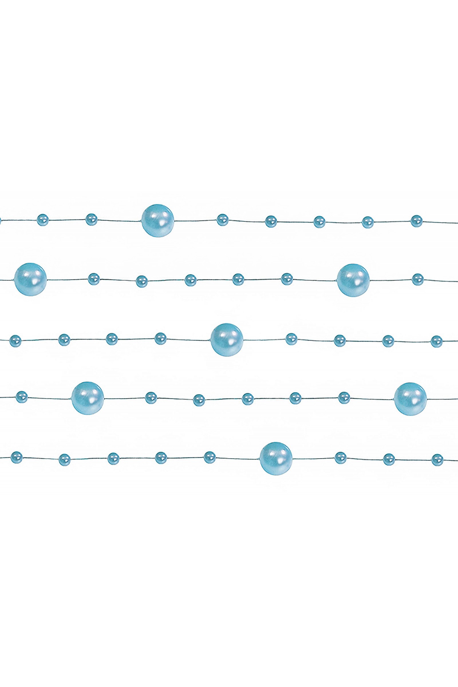 Blaue Perle in der Kommunionsgirlande - obraz 3