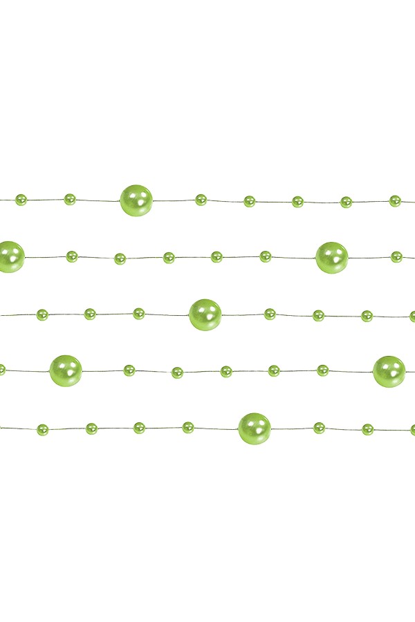 Grüne Perle in der Kommunionsgirlande - obraz 3