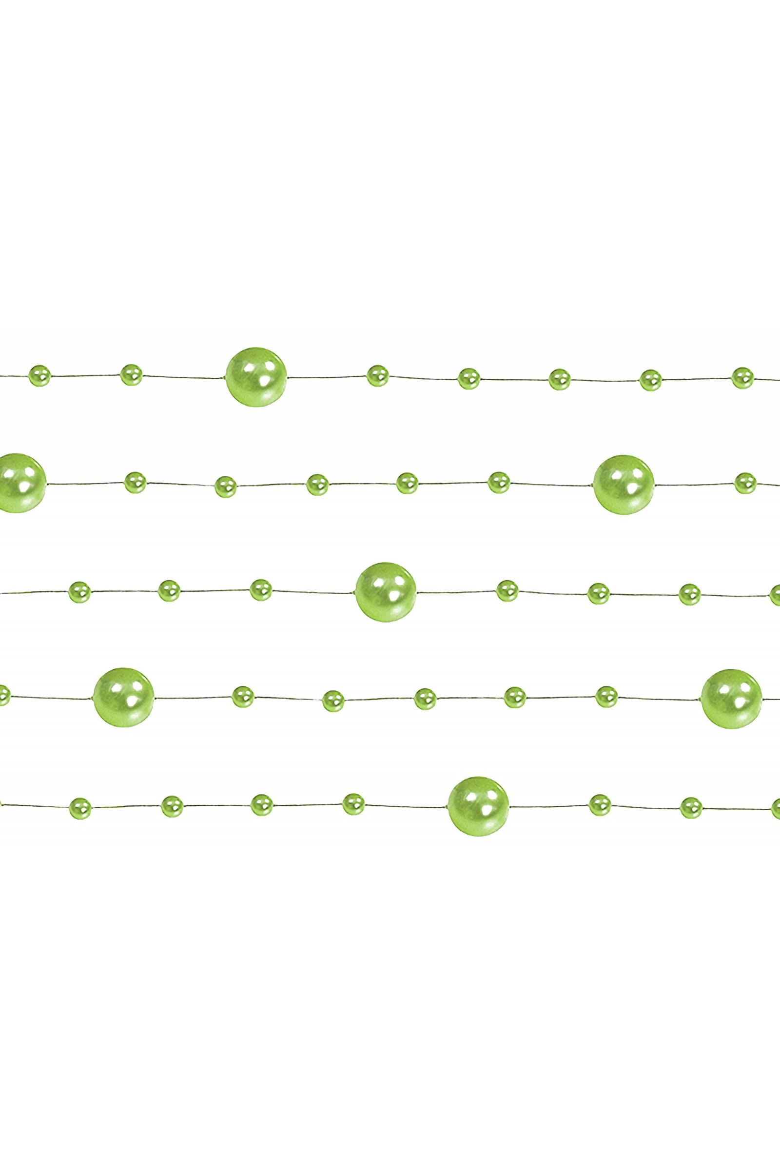 Grüne Perle in der Kommunionsgirlande - obraz 3