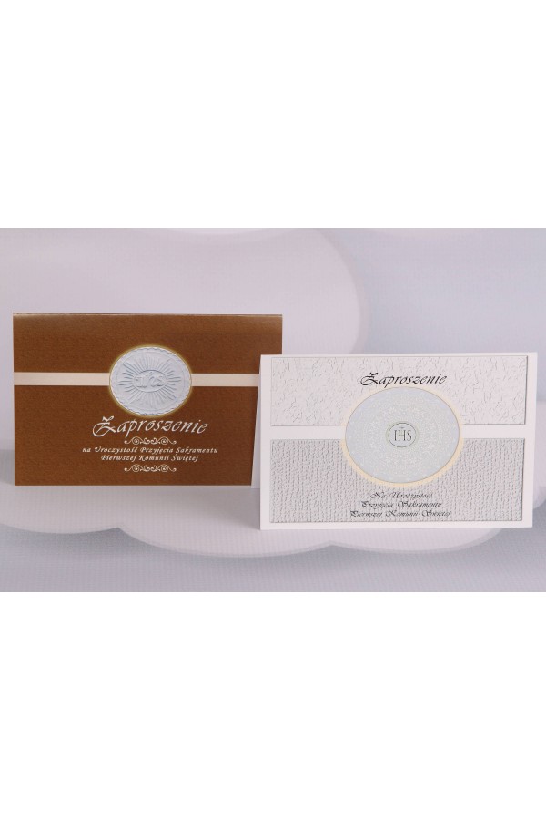 Personalisierte Kommunioneinladungen beliebt - Host 1 (a,b) - obraz 1