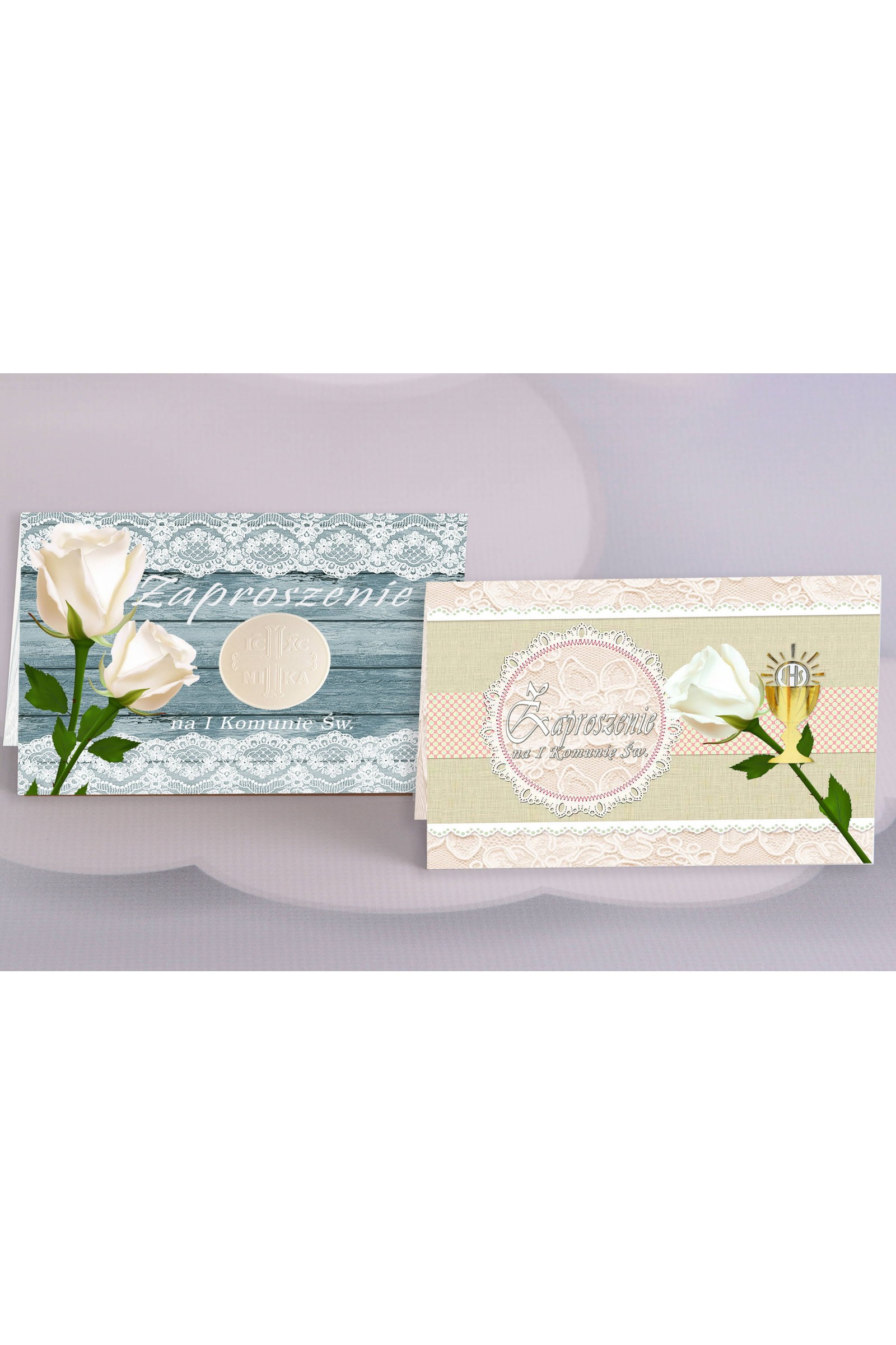 Personalisierte Kommunioneinladungen beliebt - Spitze 2 (a,b) - obraz 1