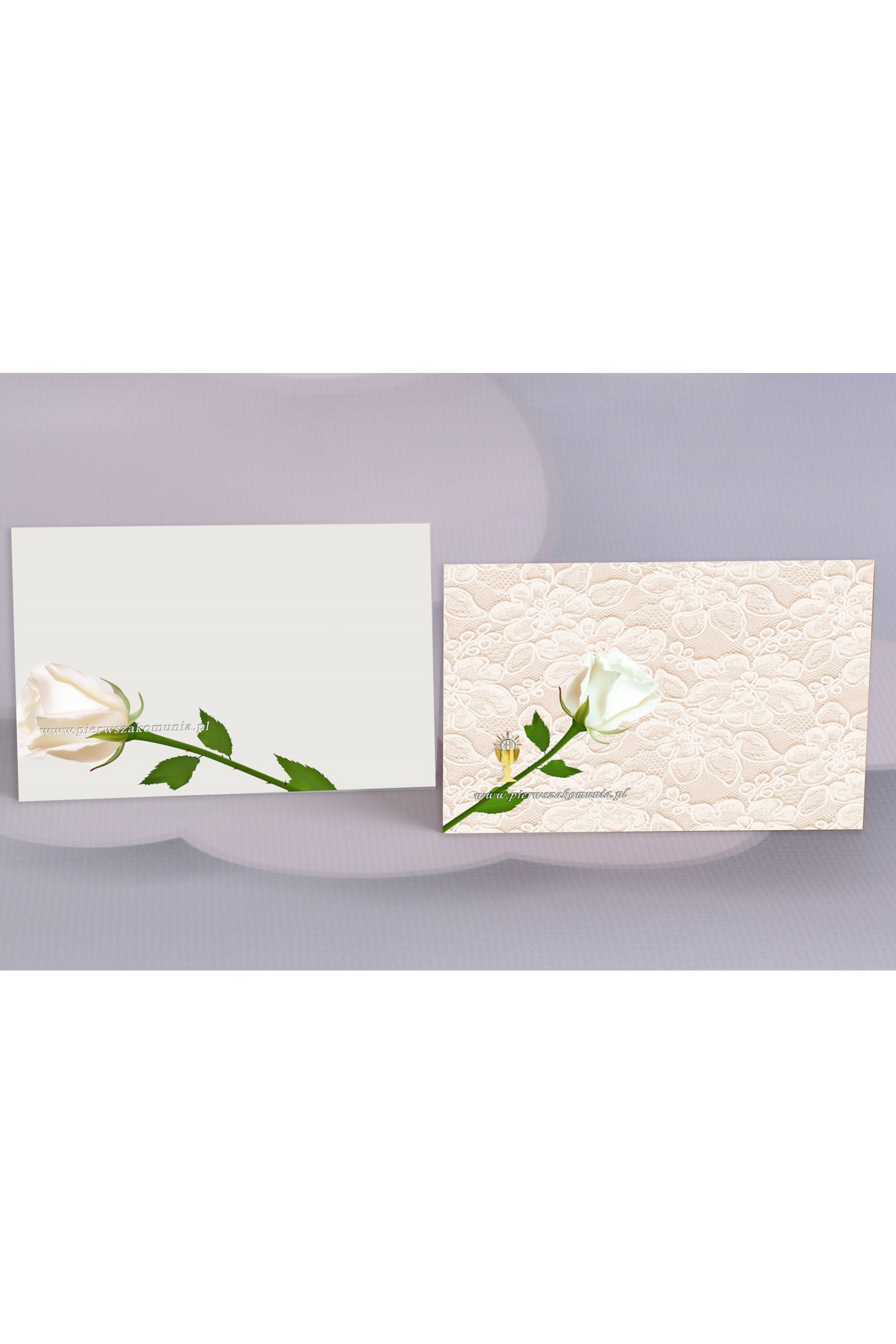 Personalisierte Kommunioneinladungen beliebt - Spitze 2 (a,b) - obraz 2