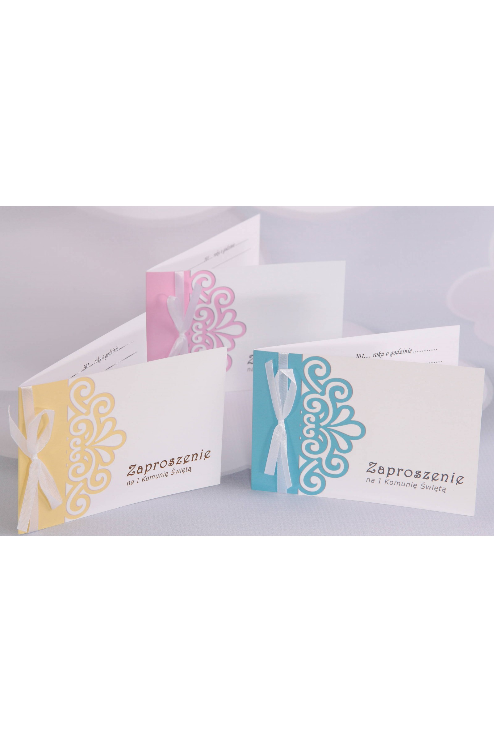 Personalisierte Kommunioneinladungen beliebt - Ornament 1 (a,b,c) - obraz 1