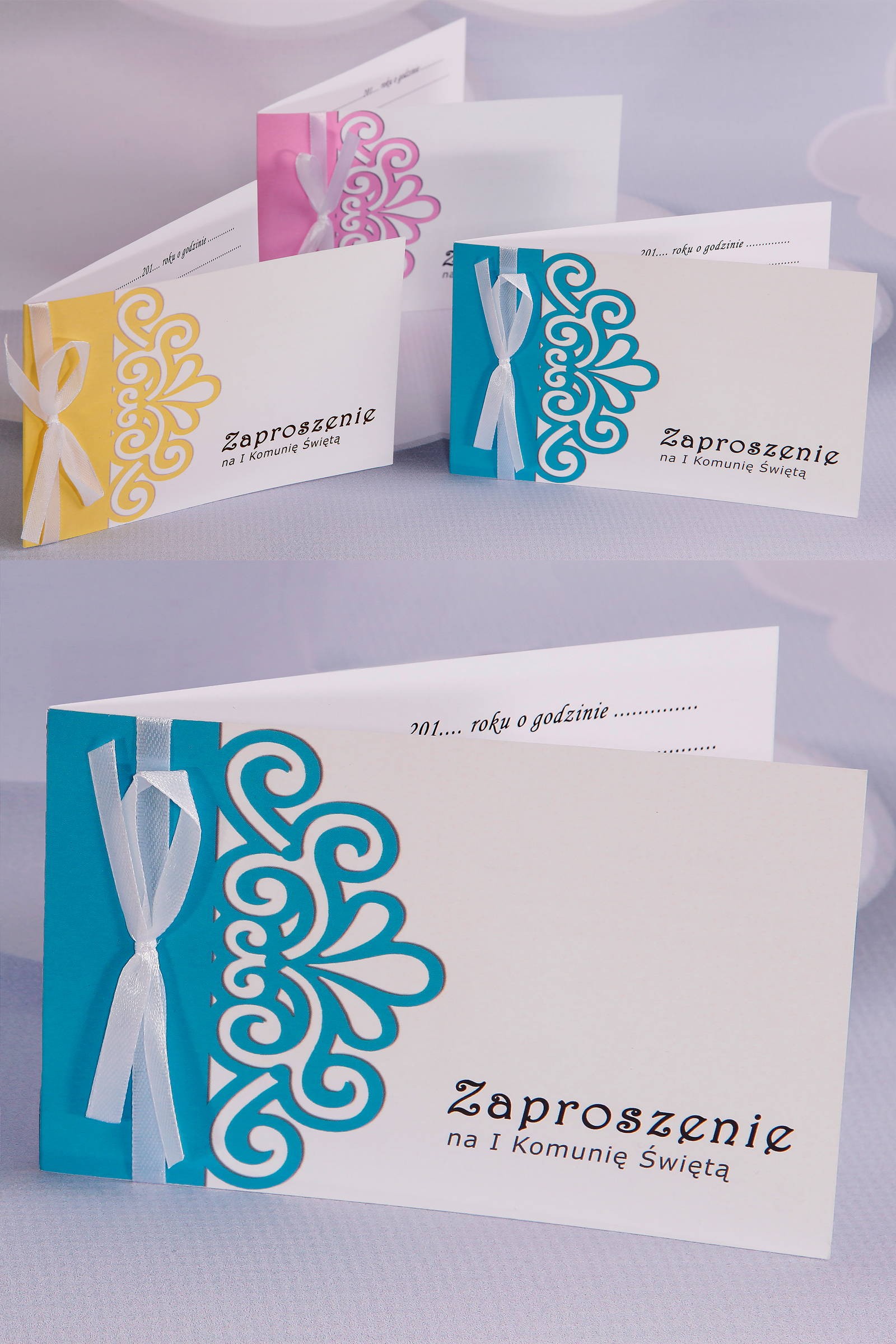 Personalisierte Kommunioneinladungen beliebt - Ornament 1 (a,b,c) - obraz 0