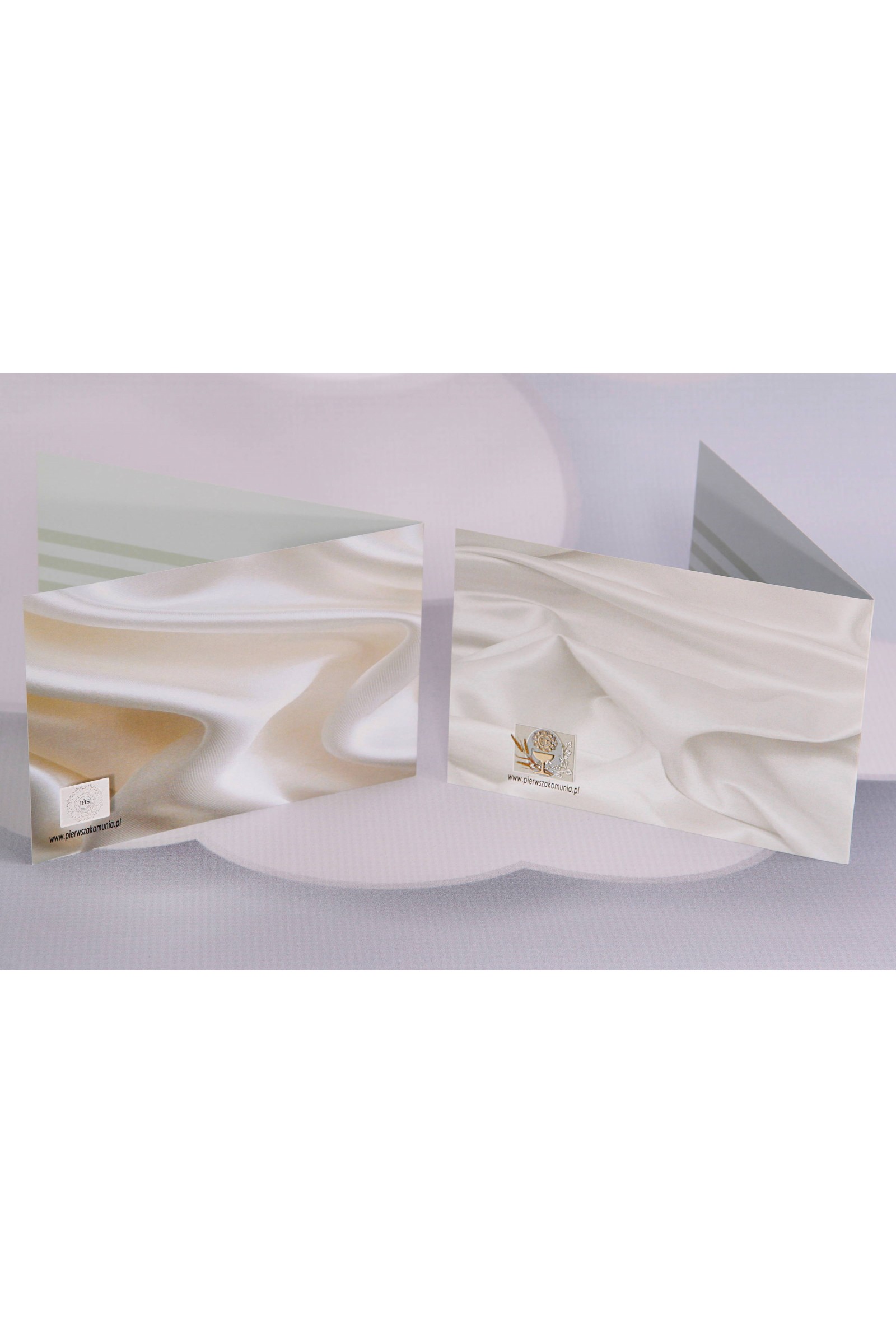 Personalisierte Kommunioneinladungen beliebt - Satin 1 (a,c) - obraz 2