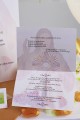Personalisierte Einladungen und Vignetten zur Kommunion - Bławatek - obraz 1