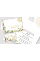 Personalisierte Einladungen und Vignetten zur Kommunion - Pastellfarbene Mohnblumen - obraz 1