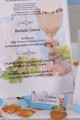 Personalisierte Einladungen und Vignetten zur Kommunion - Türkisfarbener Apfelbaum - obraz 2