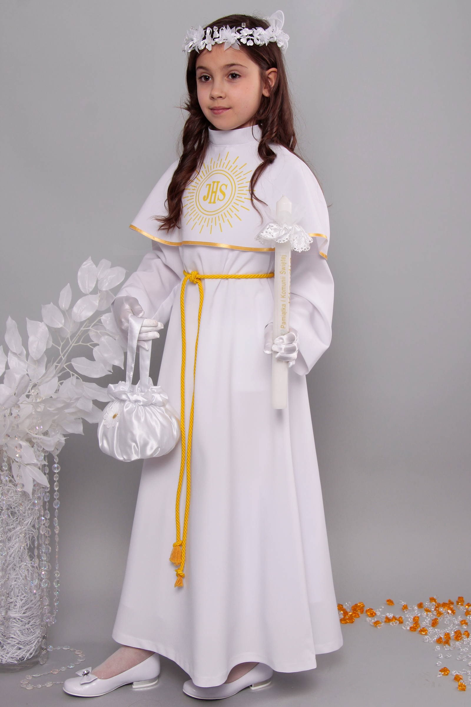 Kommunion albe 4/UK-R - obraz 3