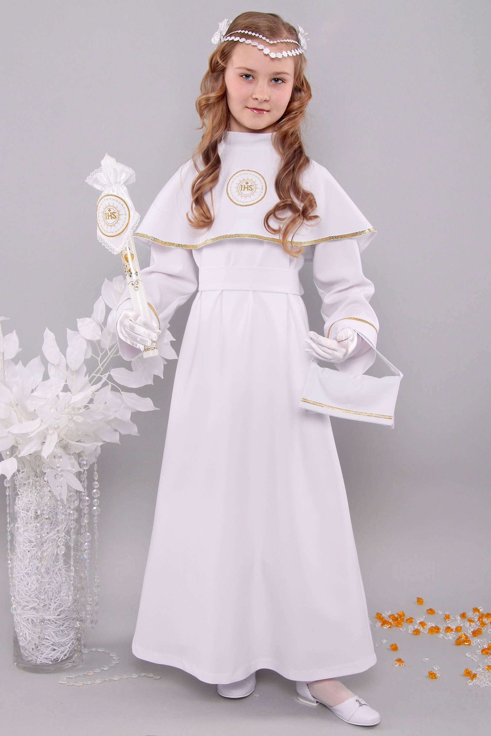 Kommunion albe 7a/UK-R - obraz 3