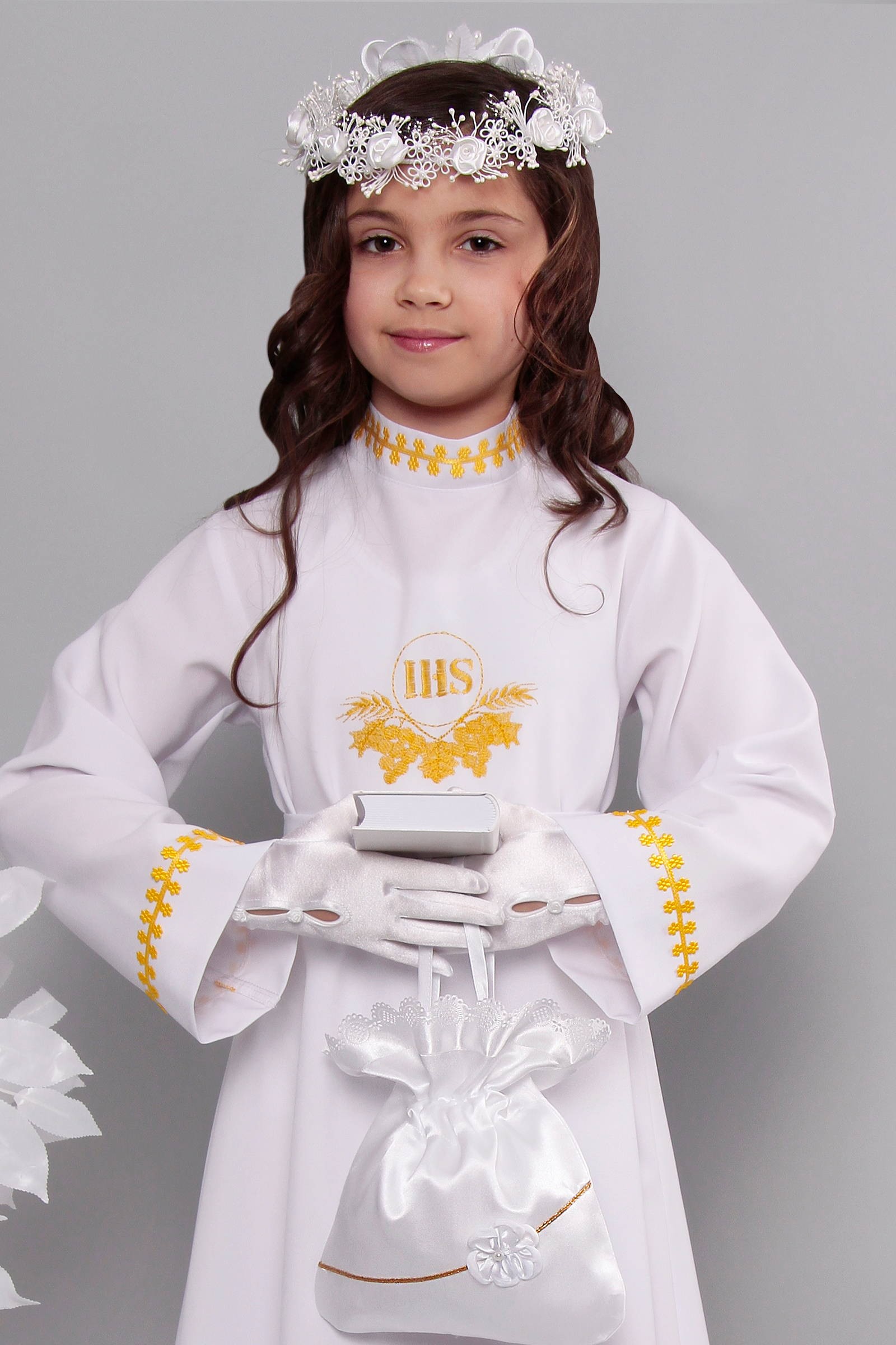 Kommunion albe 12a/UK-R - obraz 1