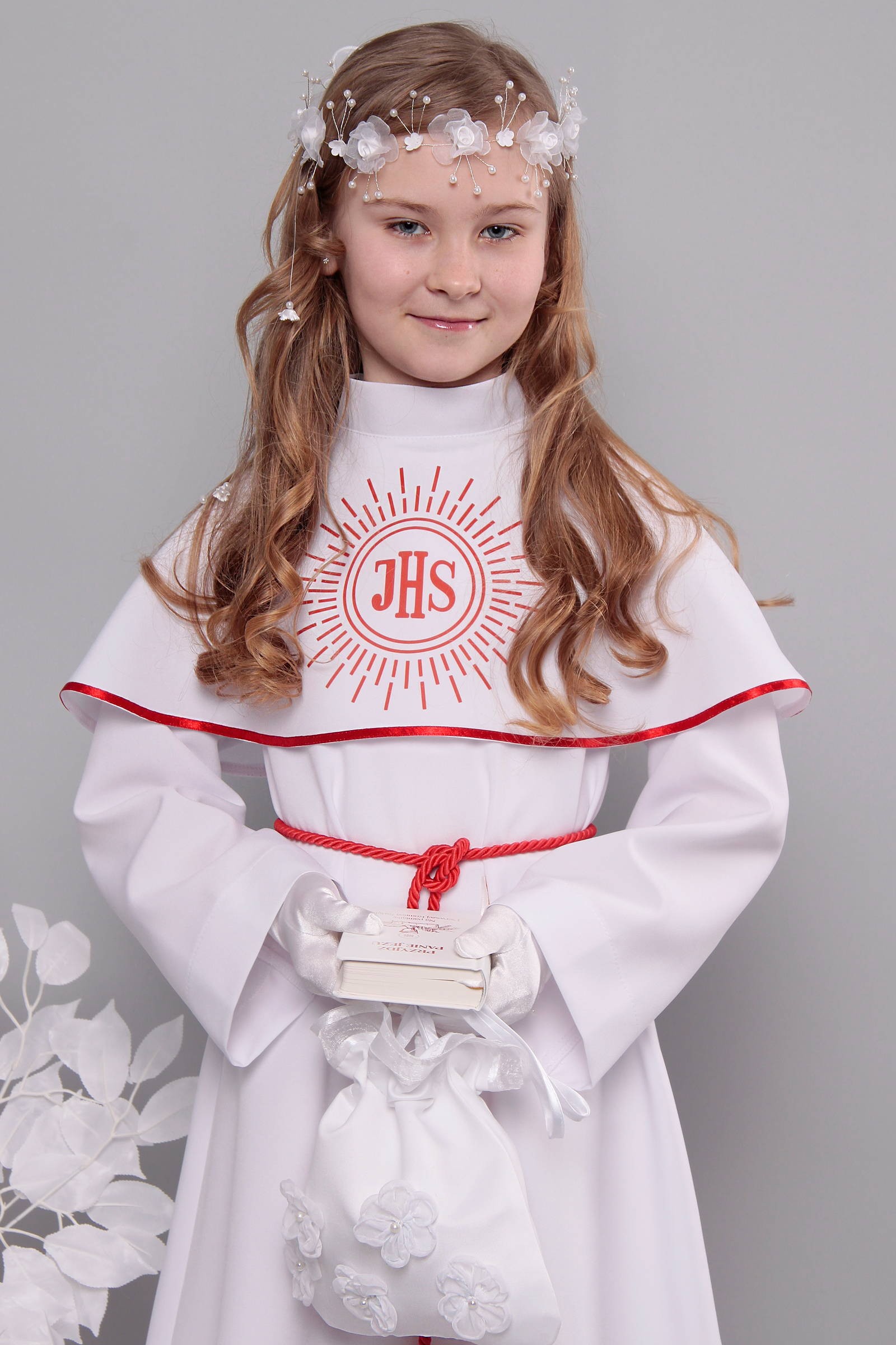 Kommunion albe 8/UK-R - obraz 0