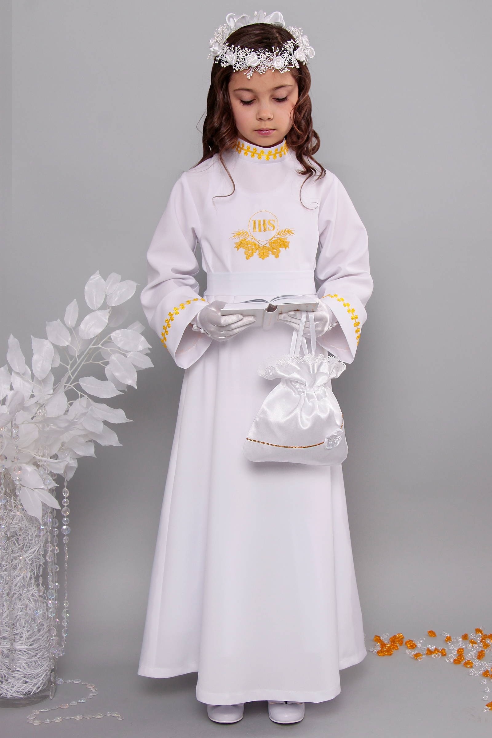 Kommunion albe 12a/UK-R - obraz 0