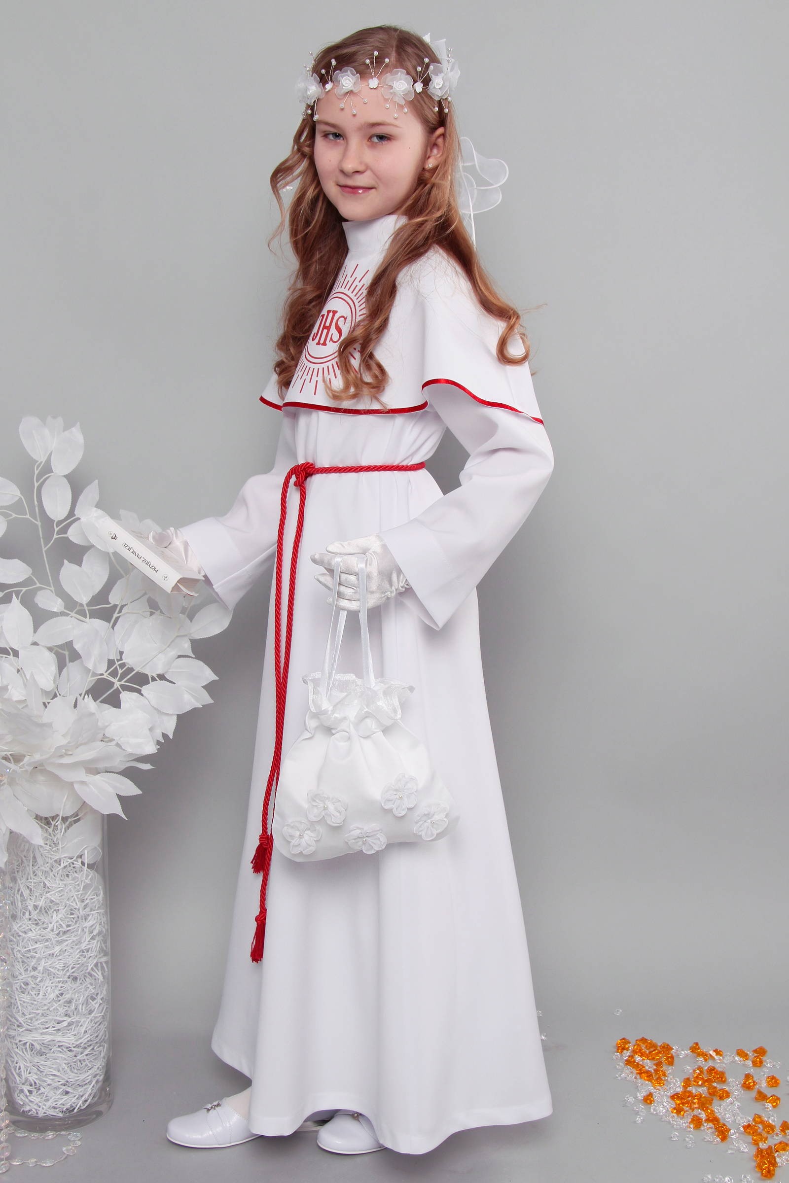 Kommunion albe 8/UK-R - obraz 2