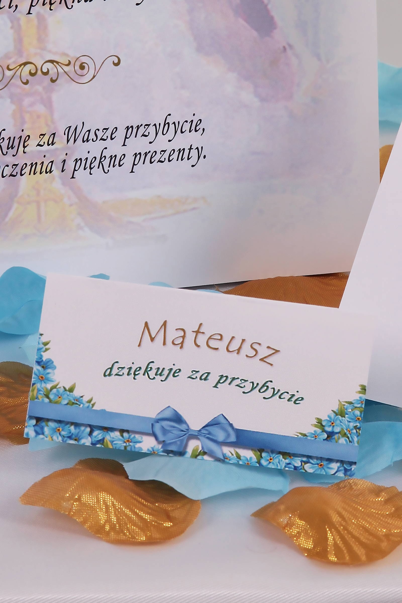 Personalisierte Kommunionsvignetten - Unvergesslich - obraz 0