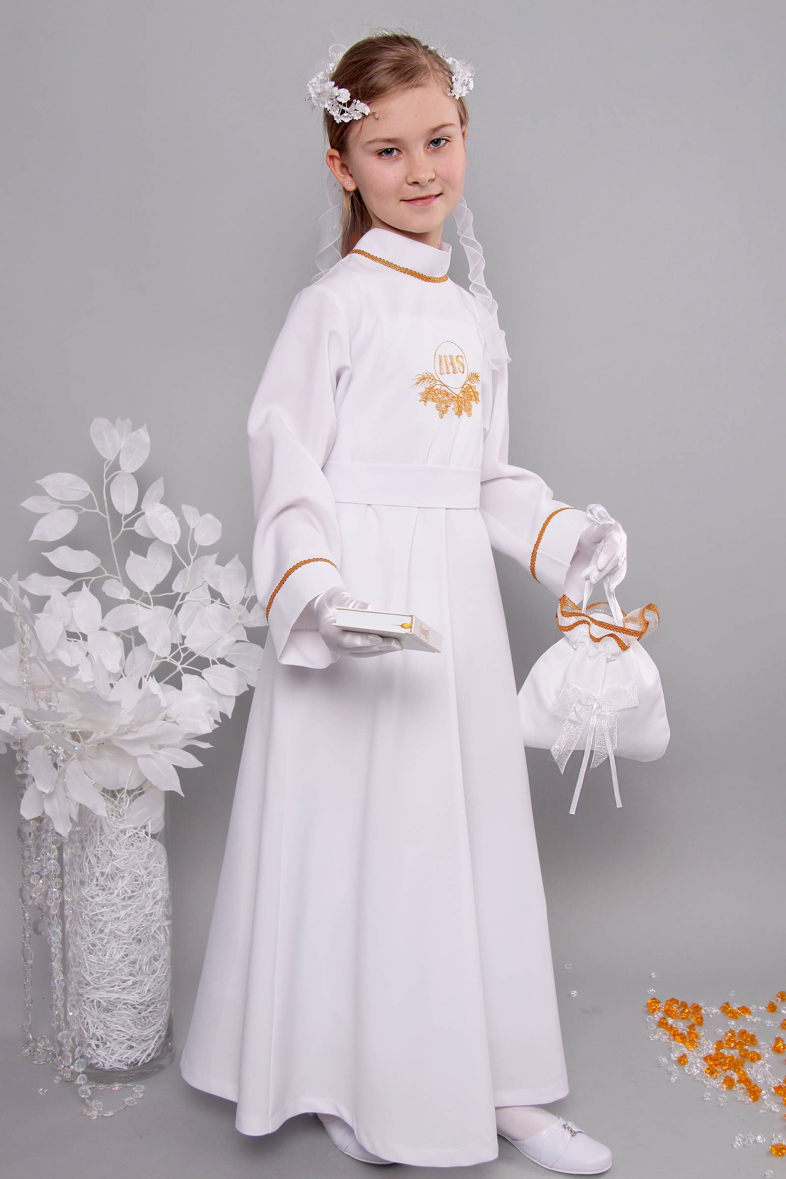 Kommunion albe 10a/UK-R - obraz 2