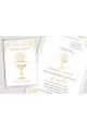 Personalisiertes dekoratives Kommunionsset - Royal Gold - obraz 4