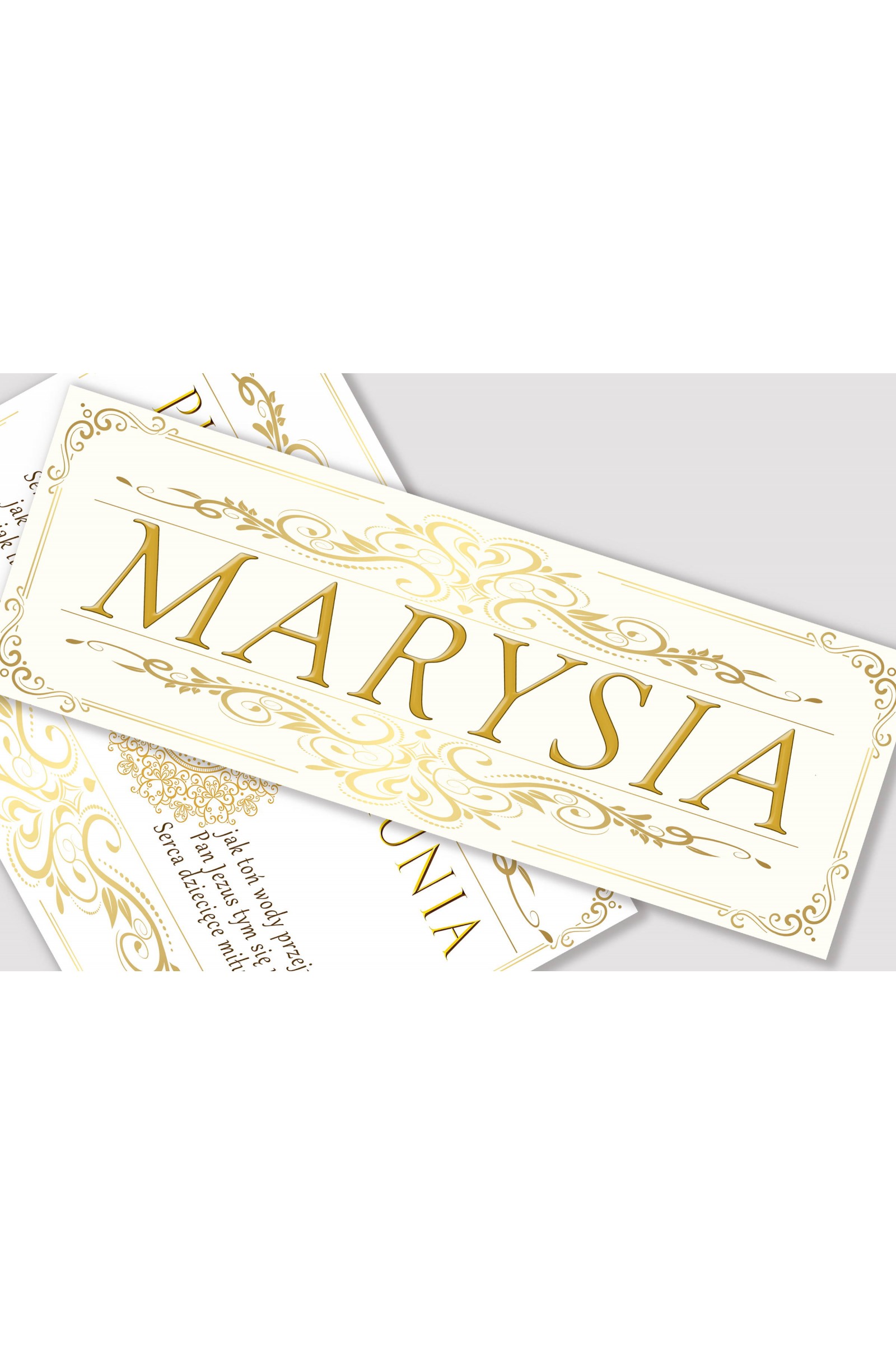 Personalisiertes dekoratives Kommunionsset - Elegance - obraz 2