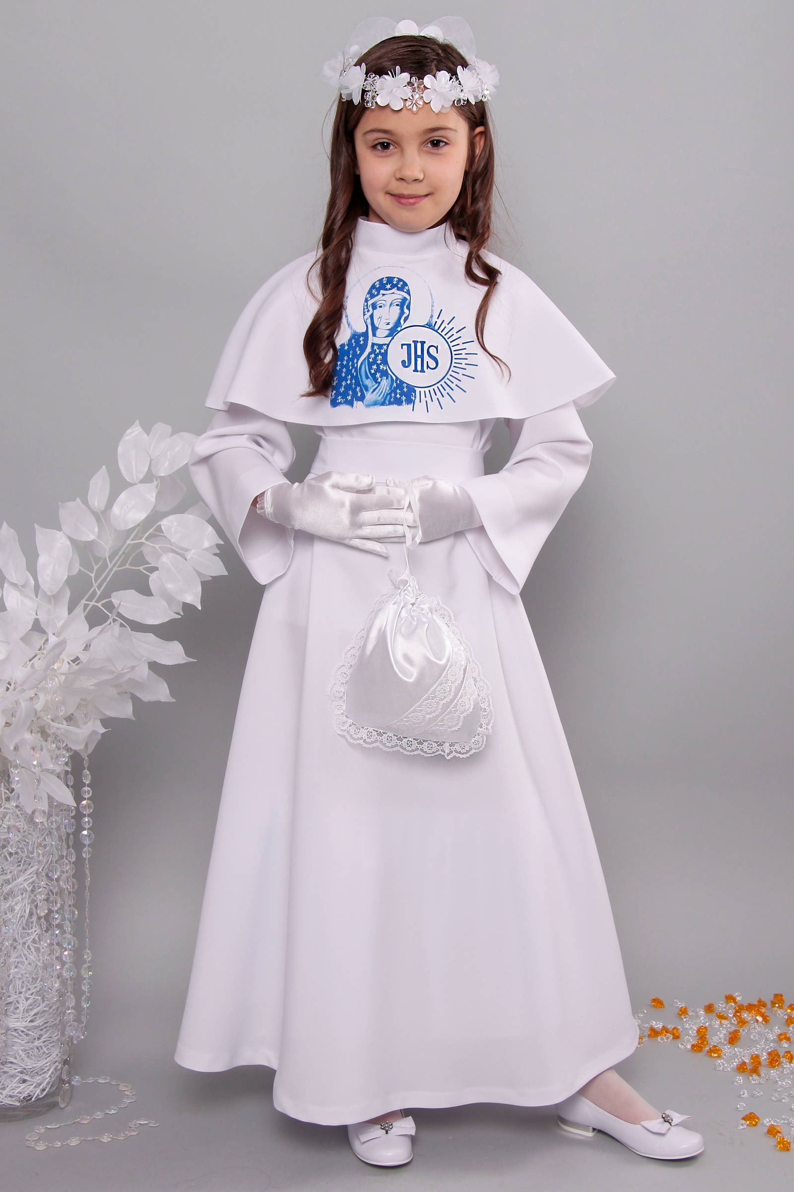 Kommunion albe 9a/UK-R - obraz 4