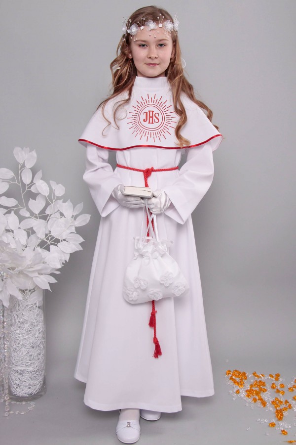 Kommunion albe 8/UK-R - obraz 4