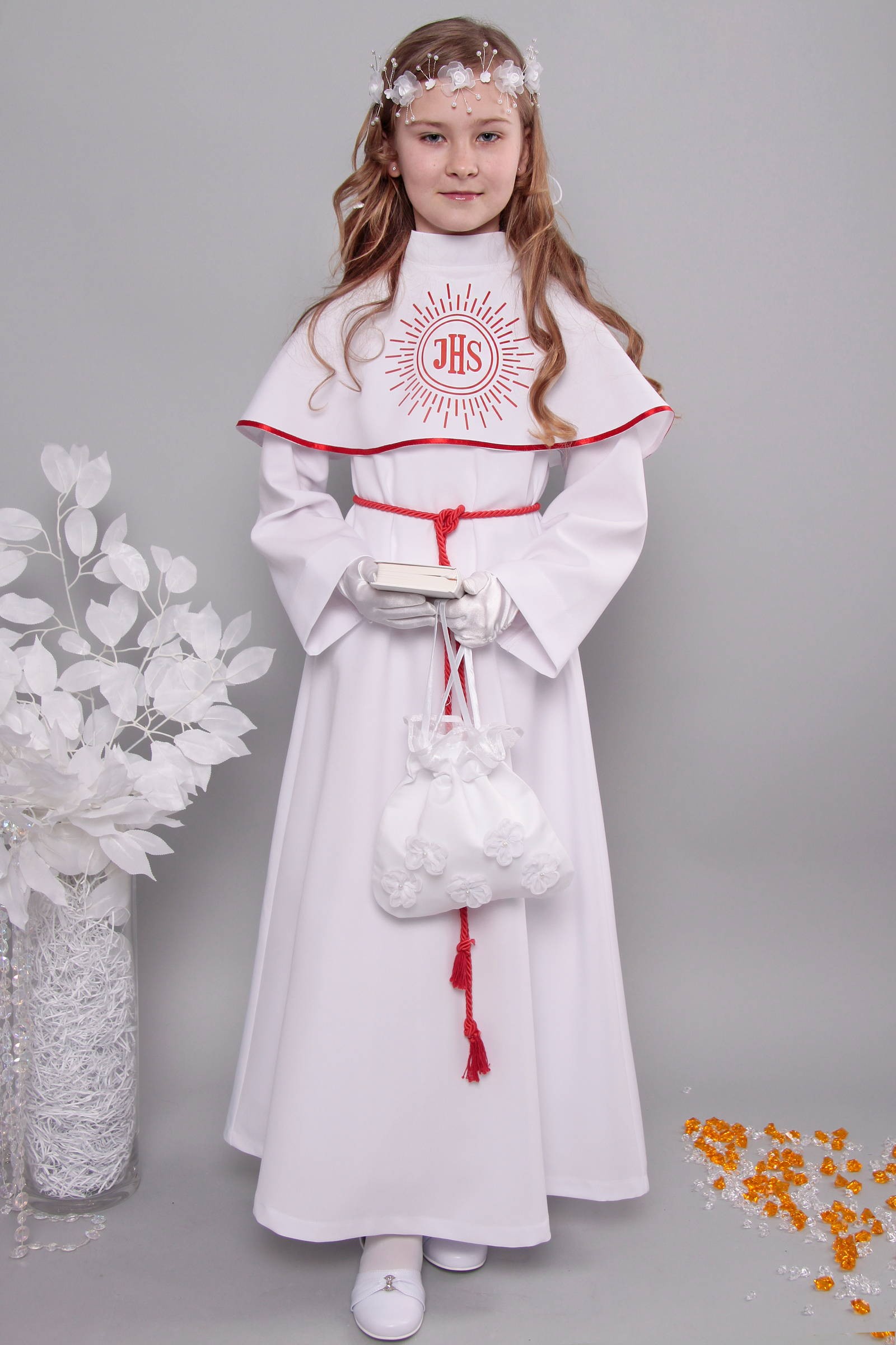 Kommunion albe 8/UK-R - obraz 4