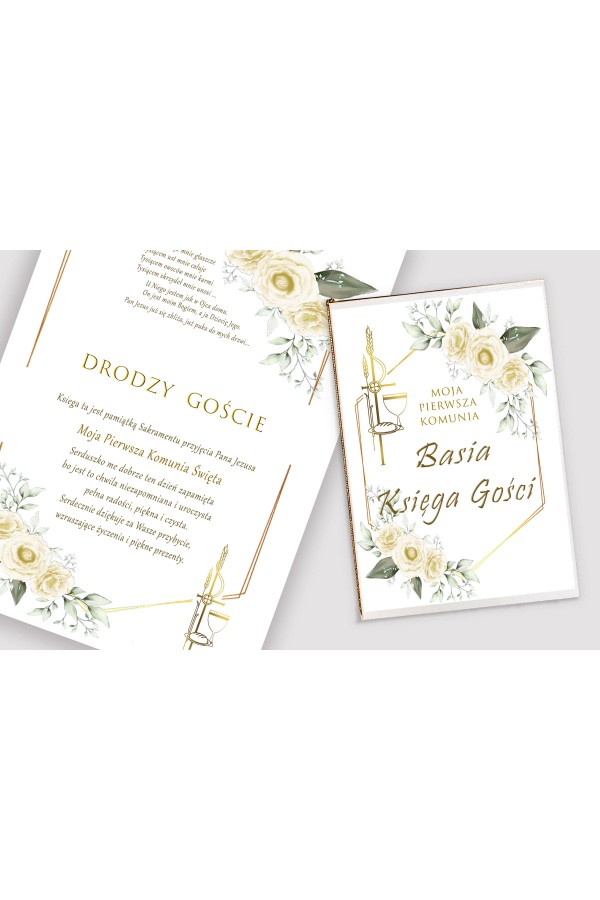 Personalisiertes Erinnerungsbuch an die Kommunion - Gracja - obraz 1