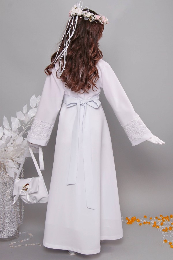 Kommunion albe mit guipure 14a/UK-R3 - obraz 6