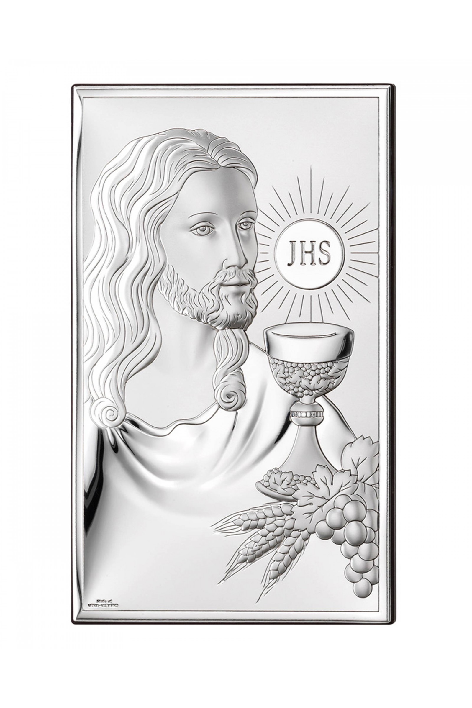 Bild zum Gedenken an die erste heilige Kommunion mit Jesus und der Hostie Bild zum Gedenken an die erste heilige Kommunion mit Jesus und der Hostie - obraz 0