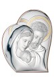 Bild mit dem Bild der Heiligen Familie im 'Herzen - obraz 1