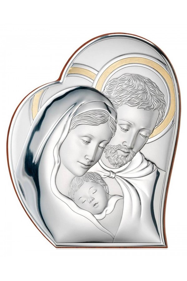 Bild mit dem Bild der Heiligen Familie im 'Herzen Bild mit dem Bild der Heiligen Familie im 'Herzen - obraz 1