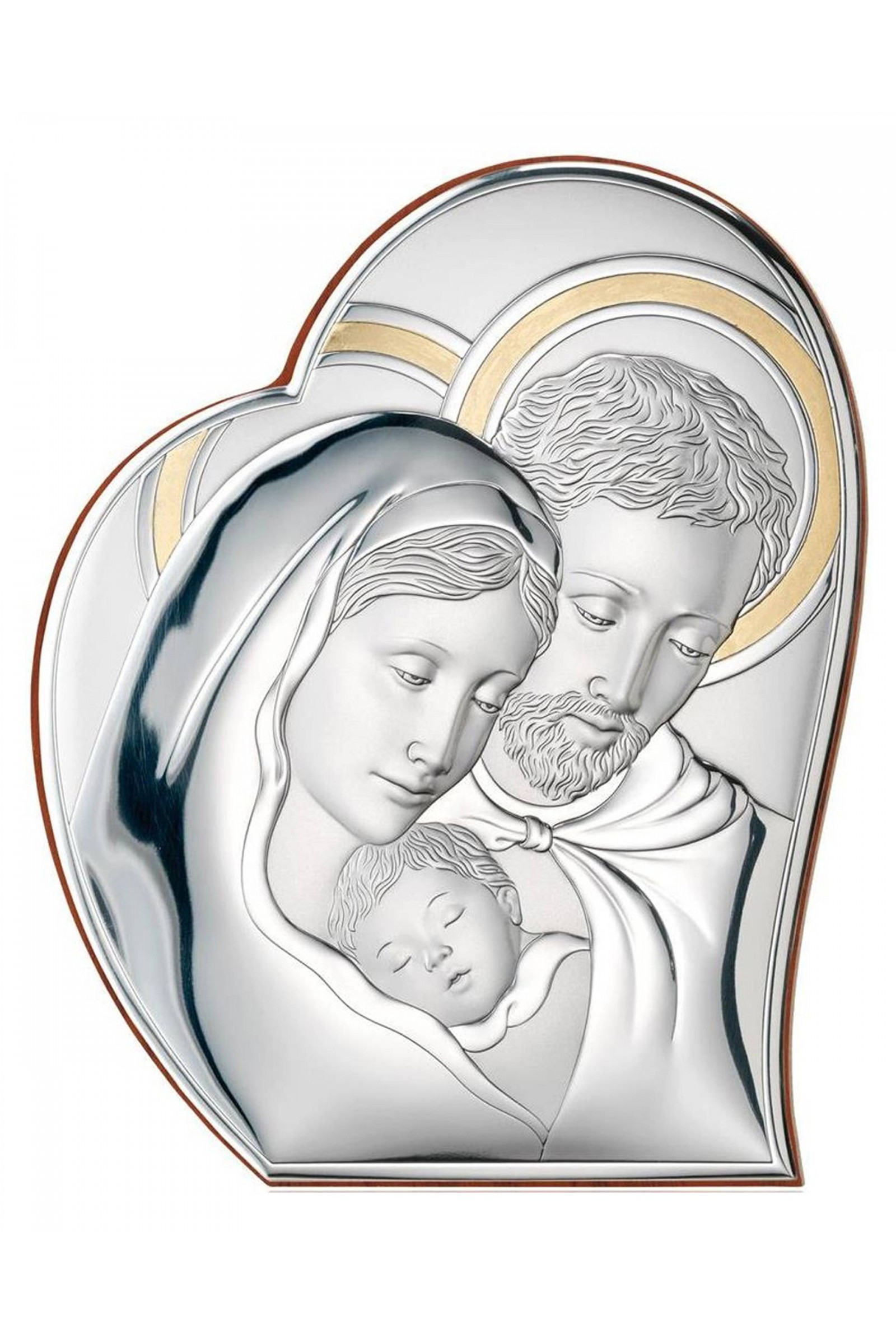 Bild mit dem Bild der Heiligen Familie im 'Herzen Bild mit dem Bild der Heiligen Familie im 'Herzen - obraz 1