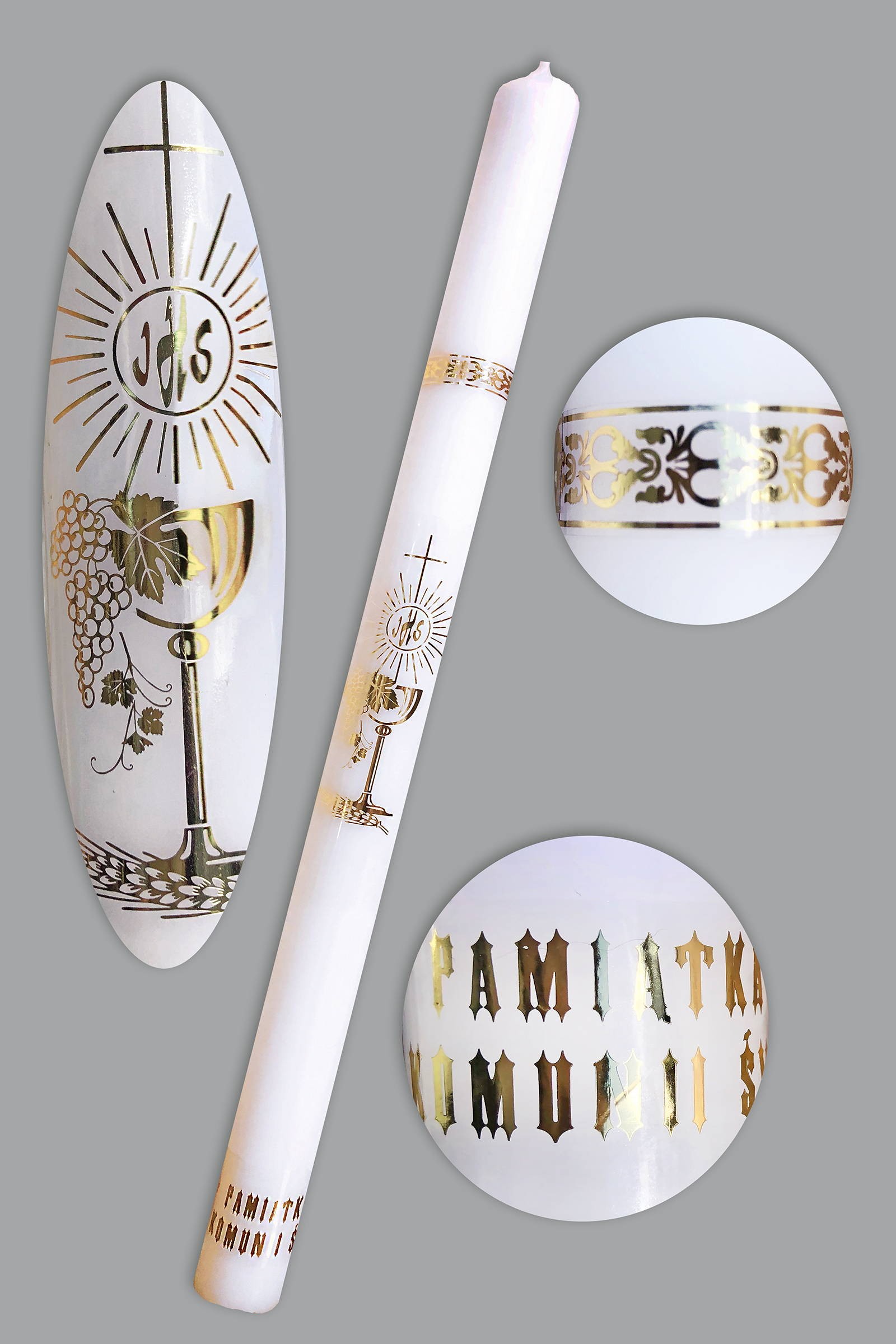 Kommunionkerze UK-SW-KN6 - obraz 0