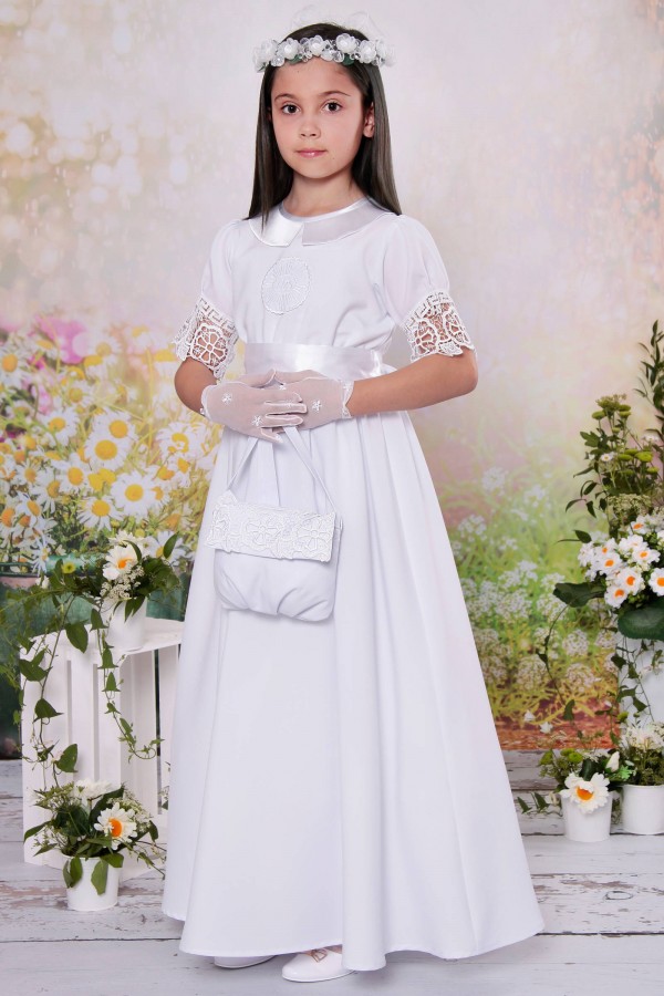 Kommunionskleid klassisch 34/UK-SK - obraz 2