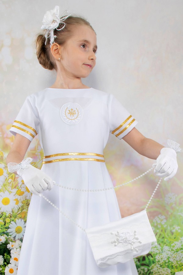 Kommunionskleid klassisch 10/UK-SK - obraz 2
