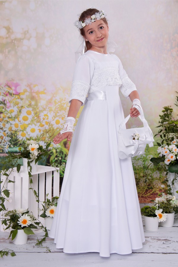 Kommunionskleid taille 2/UK-ST - obraz 1