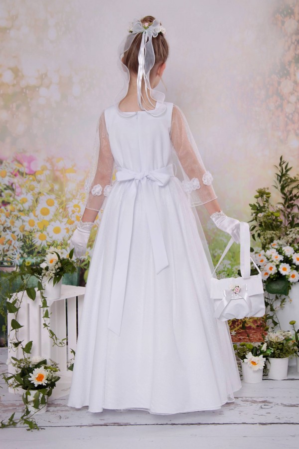 Kommunionskleid klassisch 17/UK-SK - obraz 5