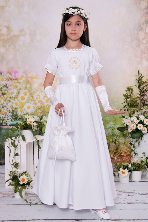 Kommunionskleid klassisch 2/UK-SK - obraz 2