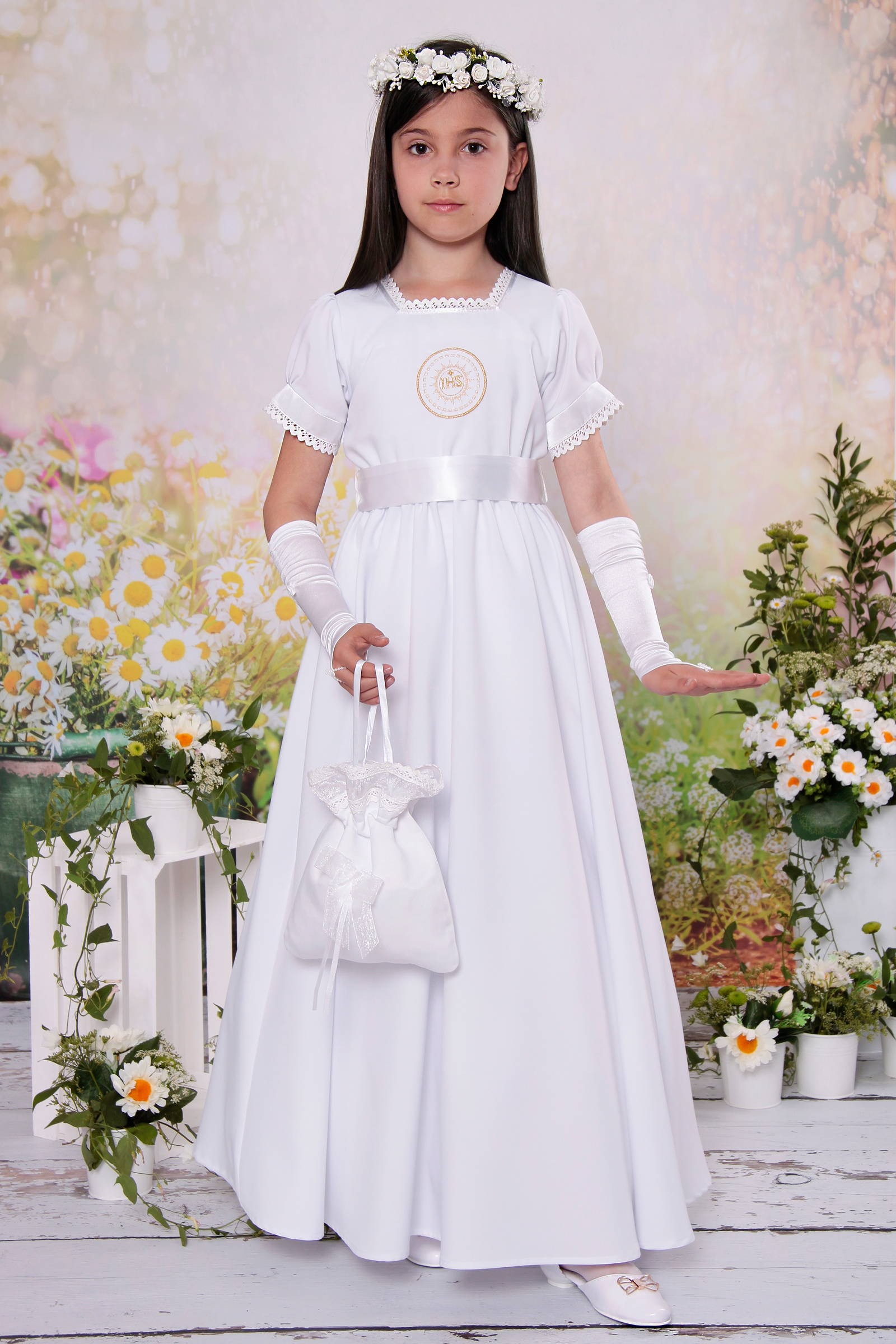 Kommunionskleid klassisch 2/UK-SK - obraz 2