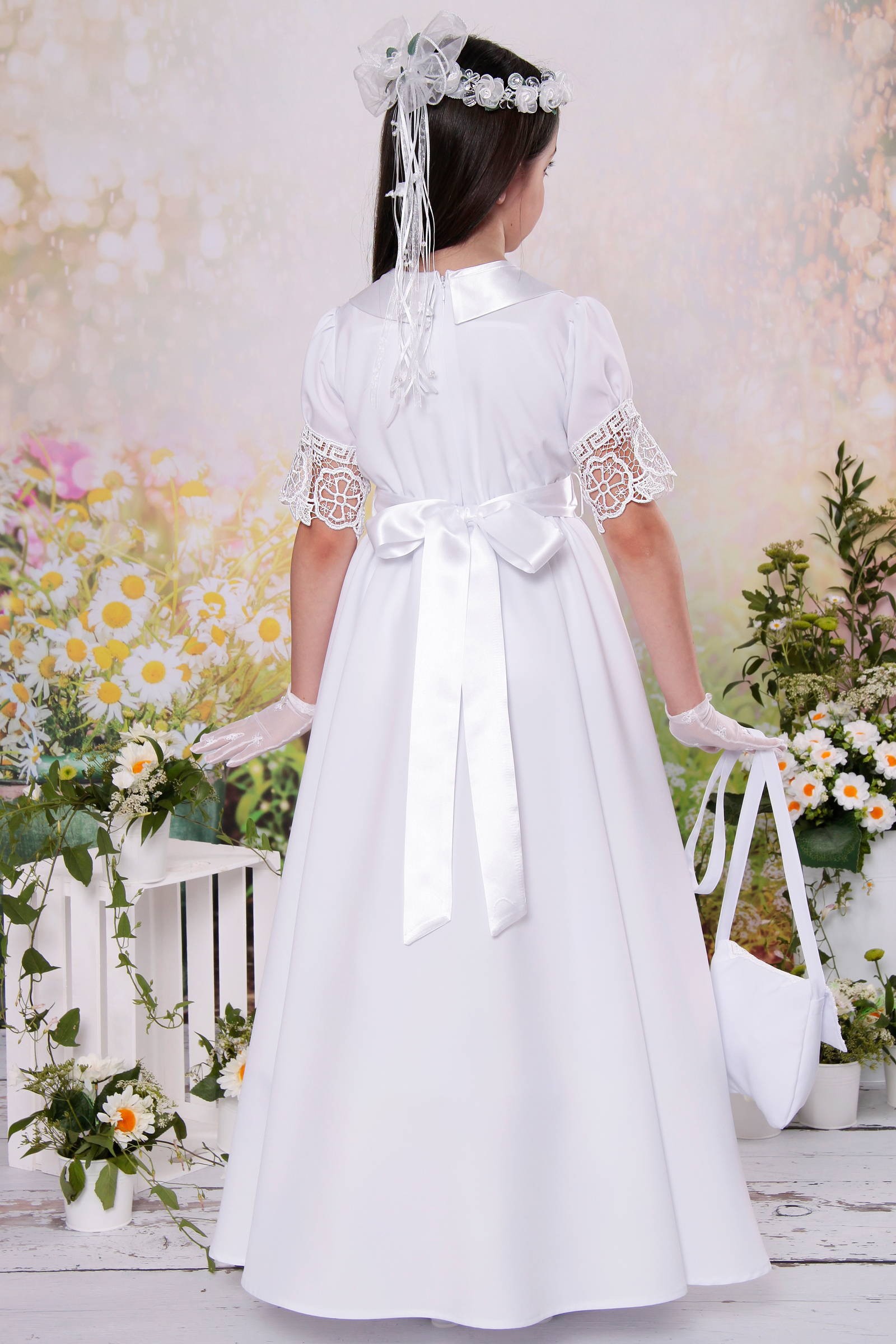 Kommunionskleid klassisch 34/UK-SK - obraz 5