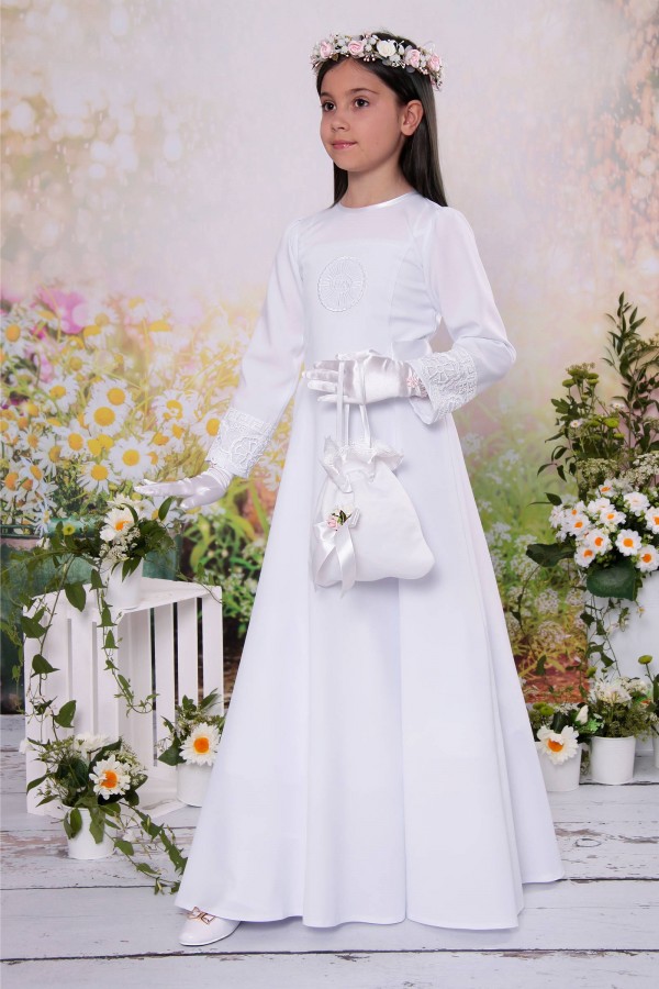 Kommunionskleid taille 1/UK-ST - obraz 2