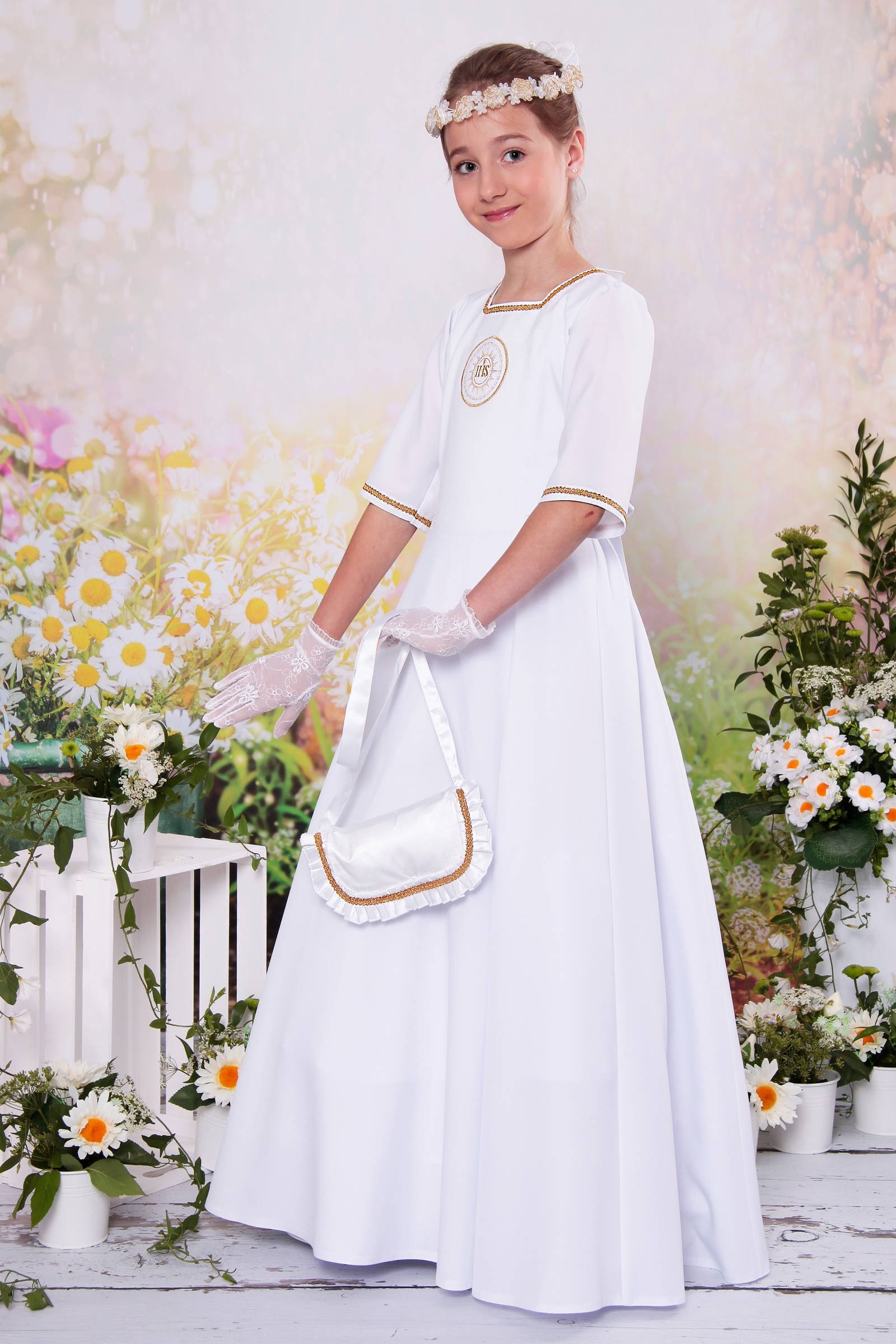 Kommunionskleid taille 3/UK-ST - obraz 3