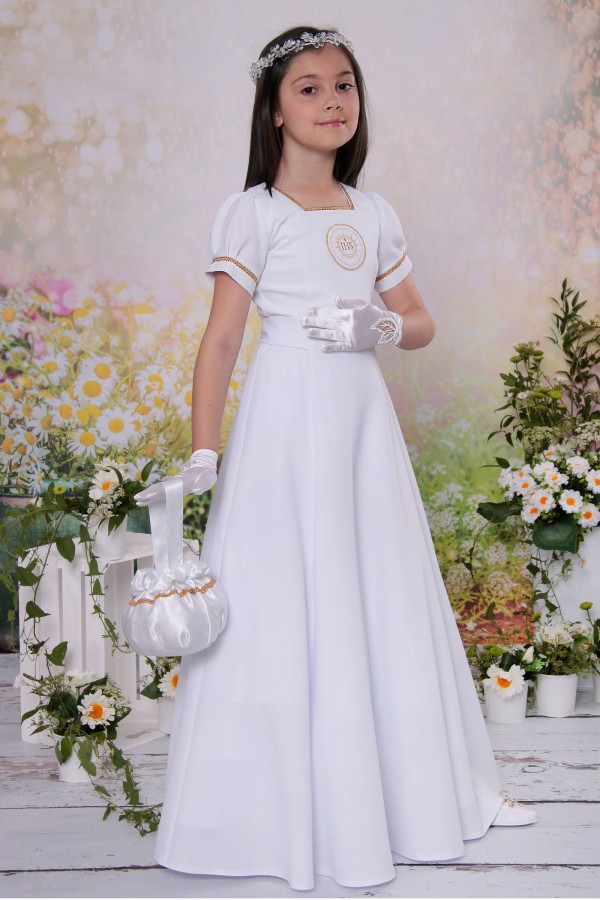 Kommunionskleid taille 18/UK-ST - obraz 5