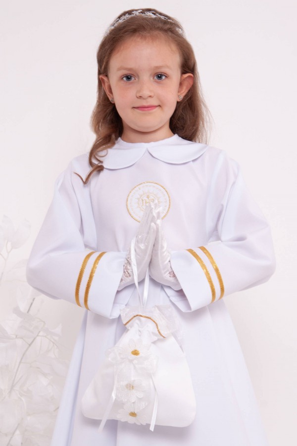 Kommunion albe 10/UK-RS - obraz 1