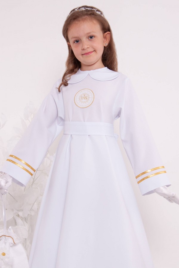 Kommunion albe 10/UK-RS - obraz 3