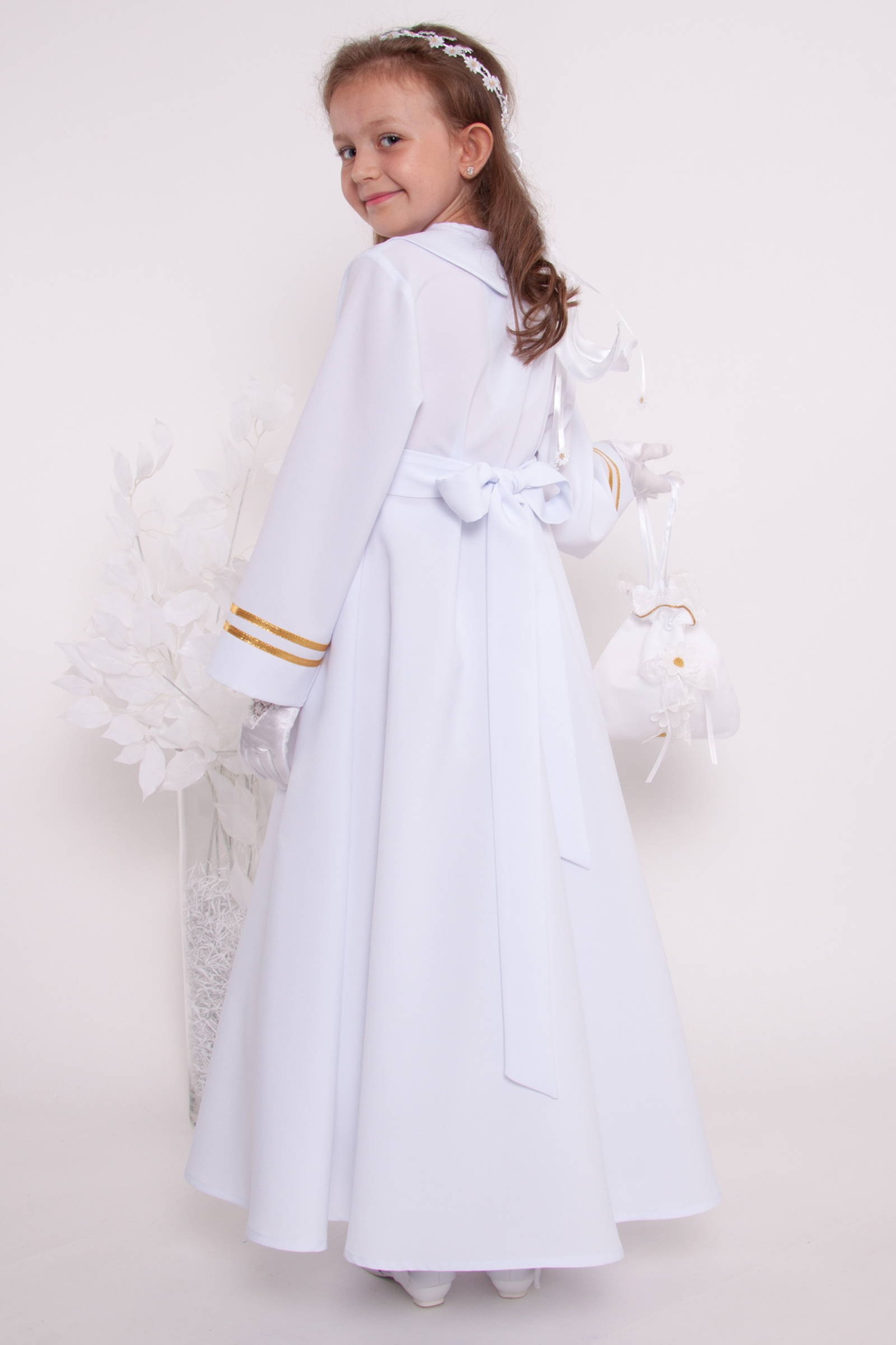 Kommunion albe 10/UK-RS - obraz 9