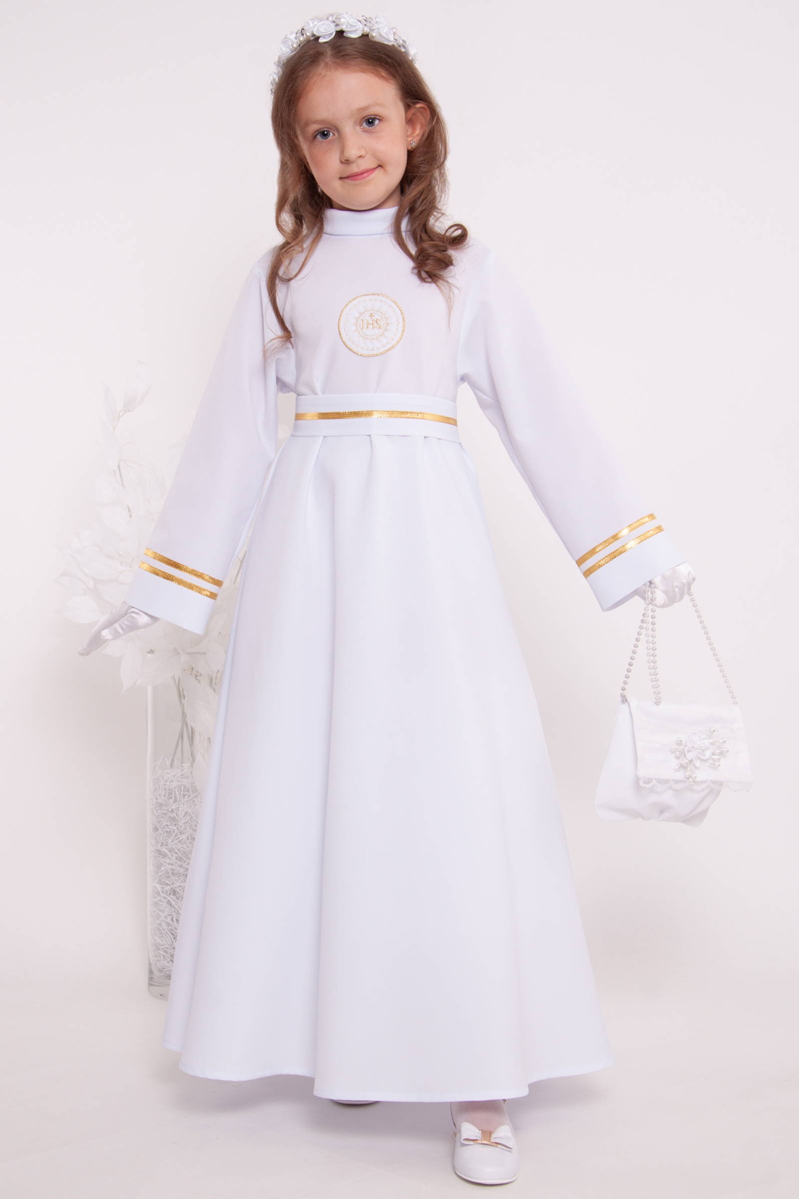 Kommunion albe 21/UK-RS - obraz 3