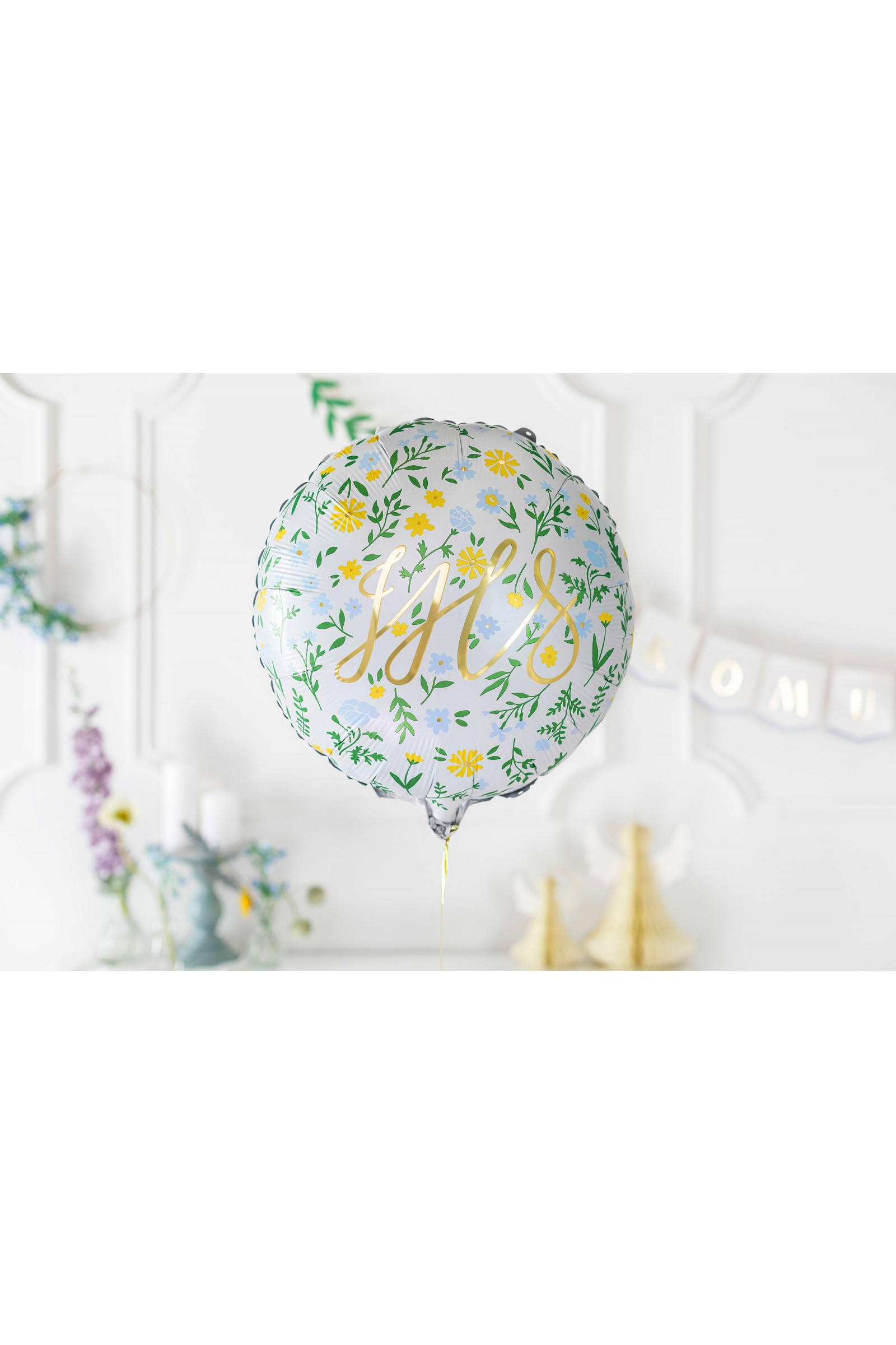 Kommunionballon mit goldenen Buchstaben - obraz 2