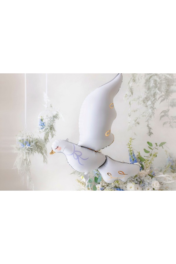 Kommunionballon Frühlingstaube - obraz 4