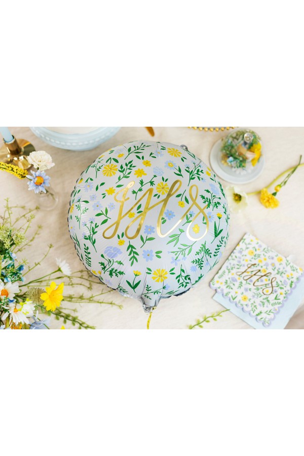 Kommunionballon mit goldenen Buchstaben - obraz 3