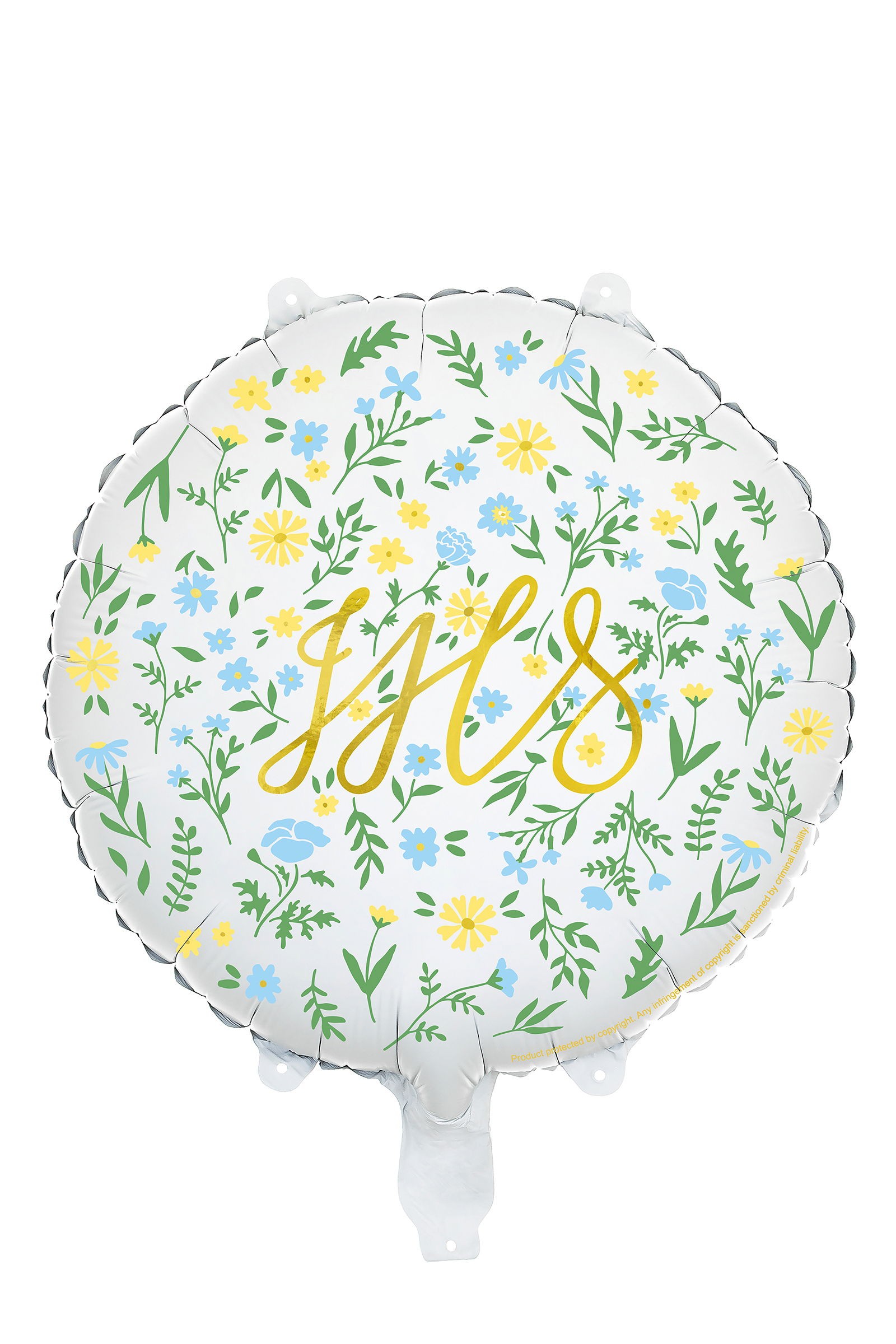 Kommunionballon mit goldenen Buchstaben - obraz 5